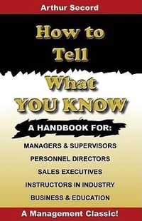 Enlarge image Cover: How to Tell What You Know - Tremendous Life Books