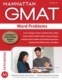 Enlarge image Cover: Word Problems GMAT Strategy Guide - Manhattan Prep Publishing