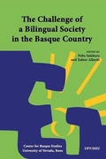 Cover: The Challenge of a Bilingual Society in the Basque Country - Center for Basque Studies Press