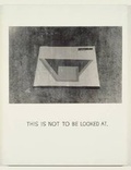 Cover: This is Not to be Looked at - Museum of Contemporary Art,Los Angeles