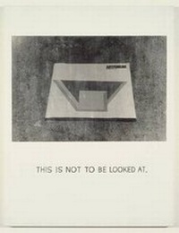 Enlarge image Cover: This is Not to be Looked at - Museum of Contemporary Art,Los Angeles