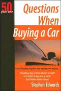 Cover: Questions When Buying a Car - Encouragement Press, LLC