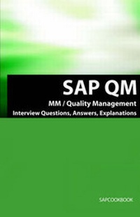 Abbildung von: SAP QM Interview Questions, Answers, Explanations - Equity Press