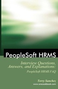 Cover: PeopleSoft HRMS Interview Questions, Answers, and Explanations - Equity Press