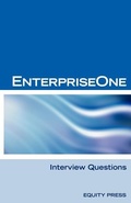 Cover: Oracle Jde / Enterpriseone Interview Questions, Answers, and Explanations - Equity Press