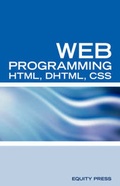 Abbildung von: Web Programming Interview Questions with HTML, DHTML, and CSS - Equity Press