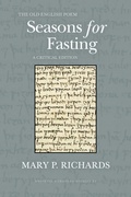 Cover: The Old English Poem Seasons for Fasting - West Virginia University Press
