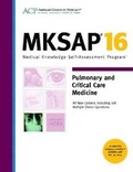 Cover: MKSAP 16 Pulmonary and Critical Care Medicine - American College of Physicians