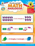 Cover: Thinking Kids'(tm) Math Analogies, Grade 4 - Carson Dellosa Education