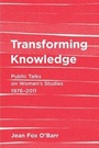 Cover: Transforming Knowledge - She Writes Press