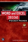 Cover: Microsoft Word and Excel 2013/365 - Mercury Learning & Information