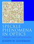 Cover: Speckle Phenomena in Optics - W. H. Freeman