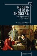Cover: Modern Jewish Thinkers - Academic Studies Press