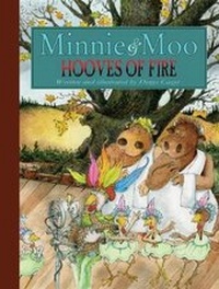 Enlarge image Cover: Minnie and Moo: Hooves of Fire - Creston Books