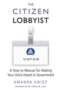 Cover: The Citizen Lobbyist - Pitchstone Publishing
