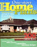 Cover: One-Storey Home Plans - Sunset Books,U.S.