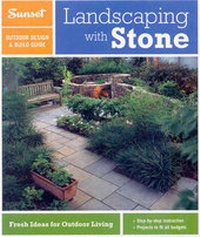 Enlarge image Cover: Sunset Outdoor Design & Build Guide: Landscaping with Stone - Sunset Books,U.S.