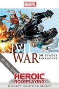 Cover: Marvel Heroic Roleplaying: Civil War - 50 States Initiative - Margaret Weis Productions