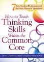 Cover: How to Teach Thinking Skills Within the Common Core - Solution Tree