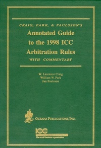 Abbildung von: Annotated Guide to the 1988 ICC Arbitration Rules with Commentary - Oceana Publications