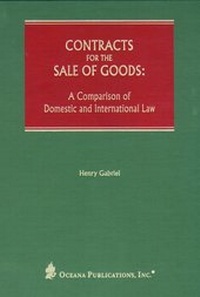 Enlarge image Cover: Contracts for the Sale of Goods - Oceana Publications