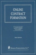 Cover: Online Contract Formation - Oceana Publications