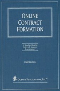 Enlarge image Cover: Online Contract Formation - Oceana Publications