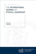 Cover: International Journal of Ethical Leadership - The University of Akron Press