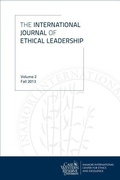 Cover: International Journal of Ethical Leadership - The University of Akron Press