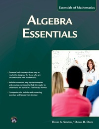 Enlarge image Cover: Algebra Essentials - Mercury Learning & Information