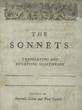 Cover: The Sonnets - Nightboat Books