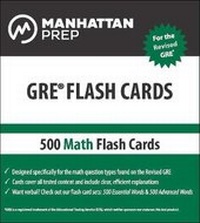 Enlarge image Cover: 500 GRE Math Flash Cards - Manhattan Prep Publishing