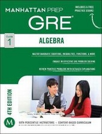 Enlarge image Cover: GRE Algebra Strategy Guide - Manhattan Prep Publishing