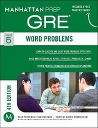 Enlarge image Cover: GRE Word Problems - Manhattan Prep Publishing