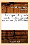 Cover: Encyclopedie Des Gens Du Monde, Repertoire Universel Des Sciences, (Ed.1833-1844) - Hachette Livre - BNF
