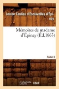 Cover: Memoires de Madame d'Epinay. Tome 2 (Ed.1863) - Hachette Livre - BNF