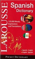 Cover: Larousse Pocket Dictionary: Spanish-English / English-Spanish - Editions Larousse