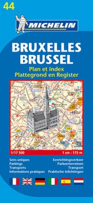 Abbildung von: Michelin Bruxelles - Michelin Editions des Voyages