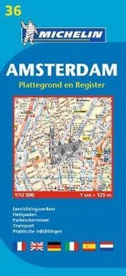 Enlarge image Cover: Stadtplan Amsterdam - Michelin Editions des Voyages