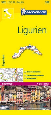 Abbildung von: Michelin Ligurien - Michelin Editions des Voyages