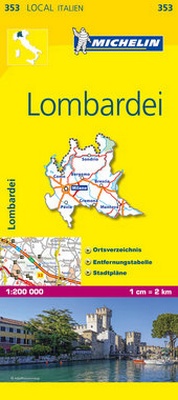 Abbildung von: Michelin Lombardei - Michelin Editions des Voyages