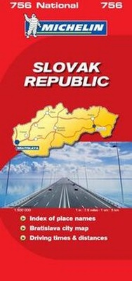 Abbildung von: Slovak Republic 2007 - Michelin Maps