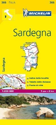 Abbildung von: Sardinia - Michelin Local Map 366 - Michelin Editions des Voyages