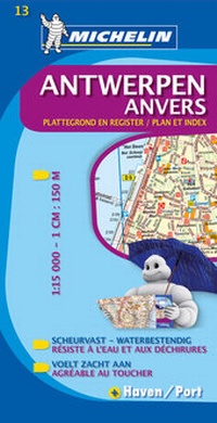 Abbildung von: Michelin Antwerpen - Michelin Editions des Voyages