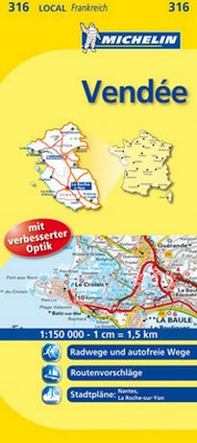 Abbildung von: Michelin Vendee - Michelin Editions des Voyages