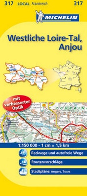 Abbildung von: Michelin Westliches Loiretal - Anjou - Michelin Editions des Voyages