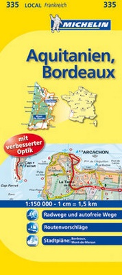 Abbildung von: Michelin Aquitanien, Bordeaux - Michelin Editions des Voyages