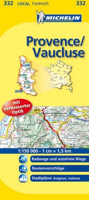 Abbildung von: Michelin Provence - Vaucluse - Michelin Editions des Voyages