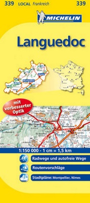 Abbildung von: Michelin Languedoc - Michelin Editions des Voyages