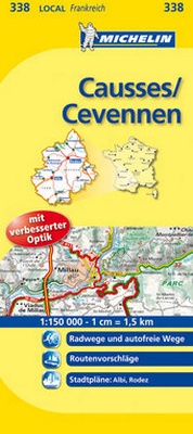 Abbildung von: Michelin Causses/Cevennen - Michelin Editions des Voyages